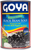 Reduced Sodium Black Bean Soup