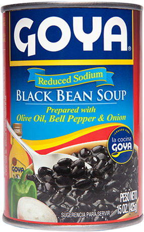 Reduced Sodium Black Bean Soup