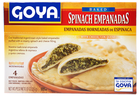 Empanadas Horneadas de Espinacas