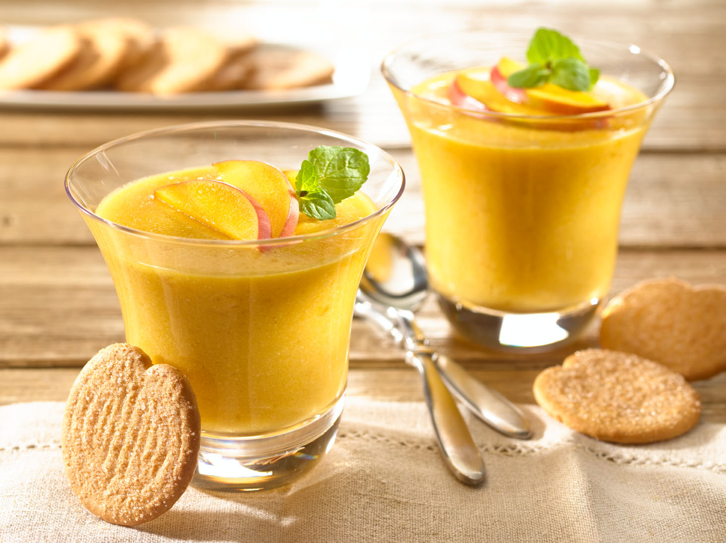 Mango & Coconut Pudding