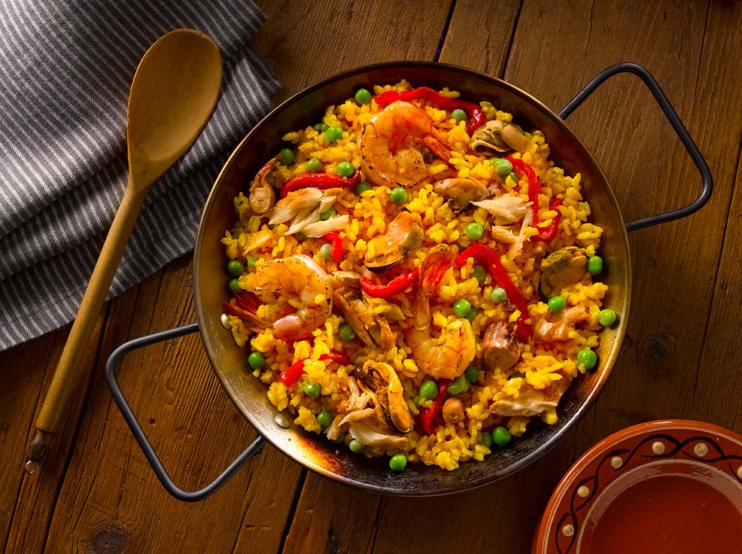 Paella Marinera - Rice with Seafood