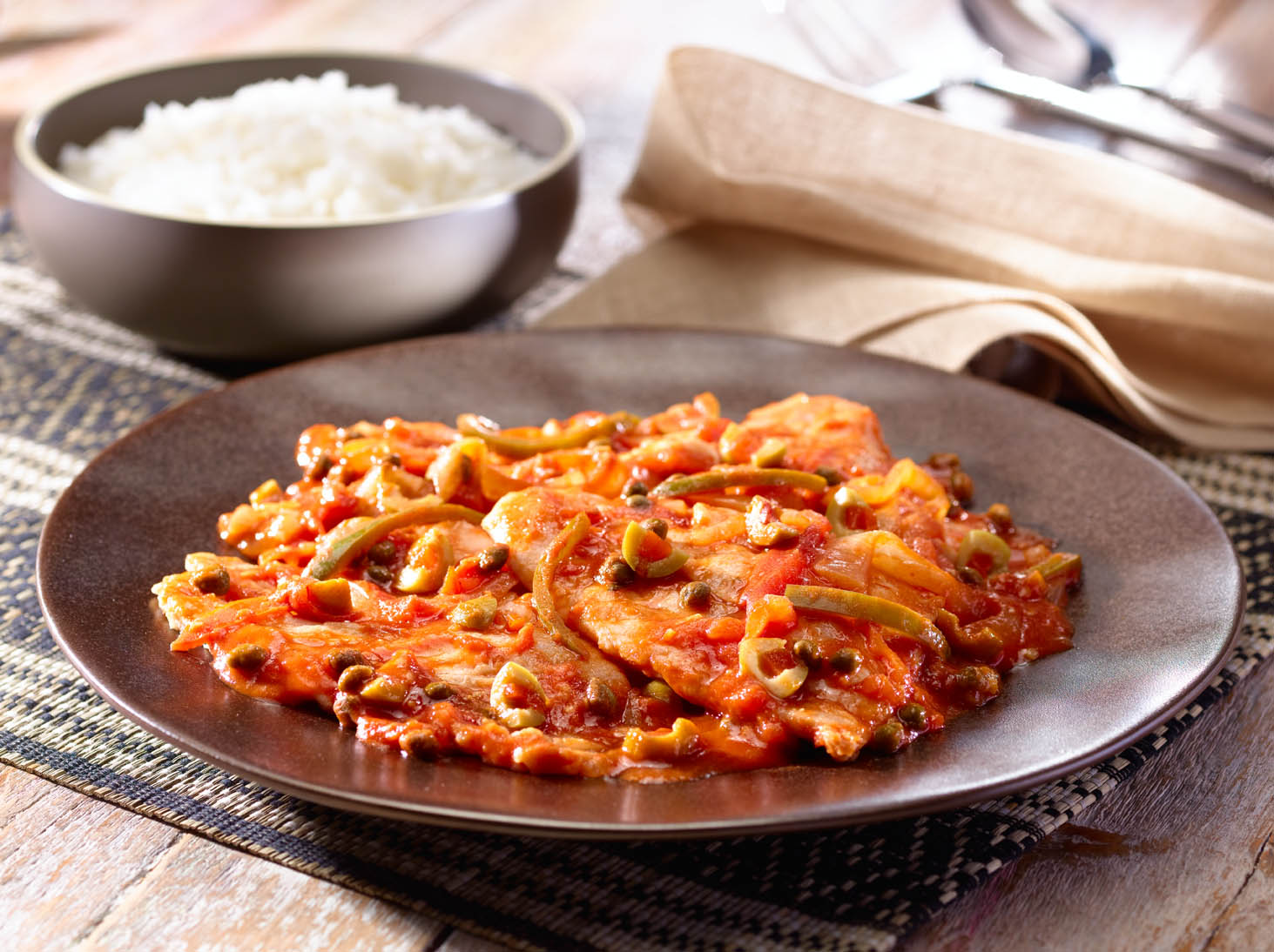 Filetes de Pargo Rojo a la Veracruzana