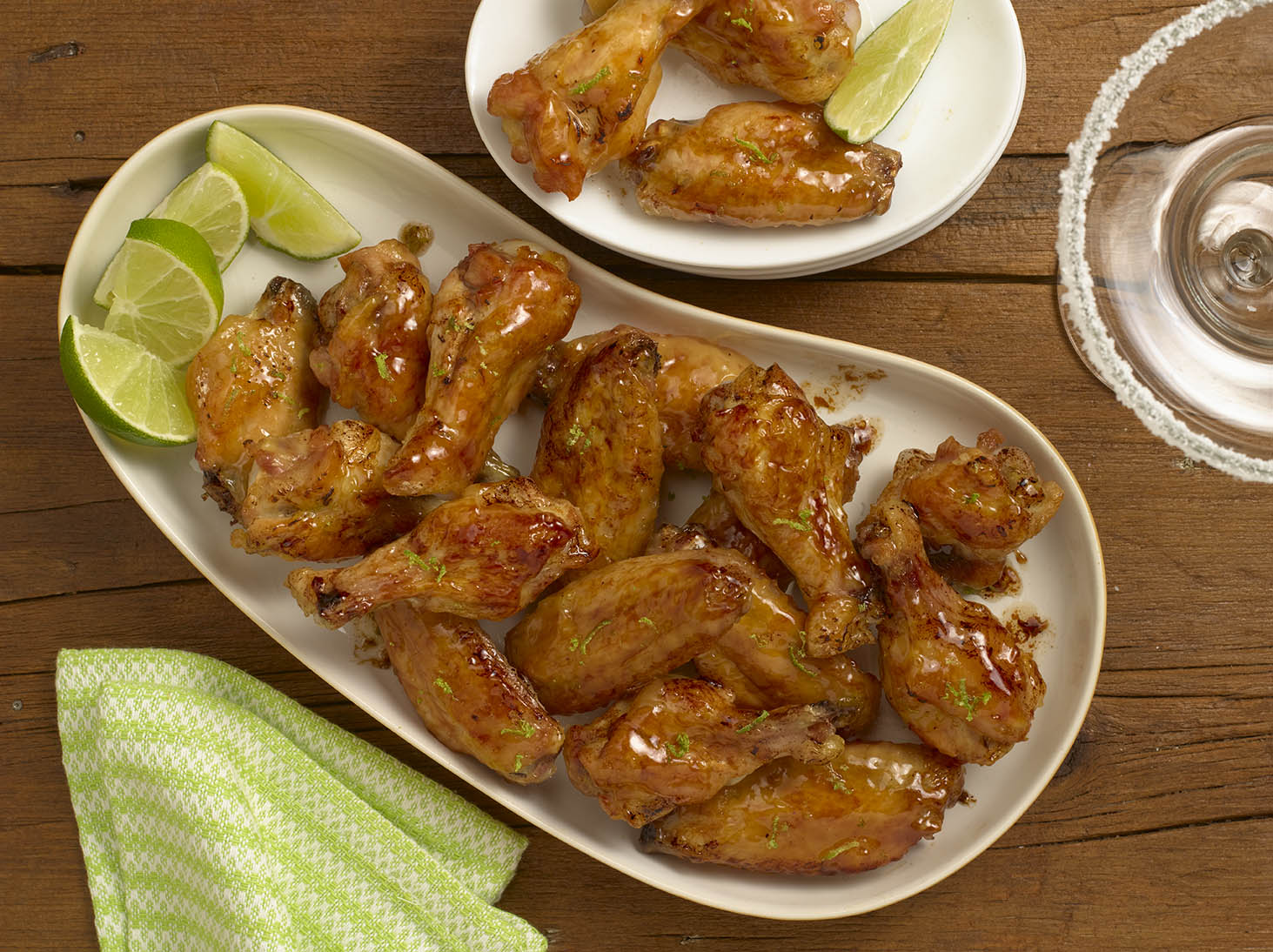 Spicy Margarita Chicken Wings