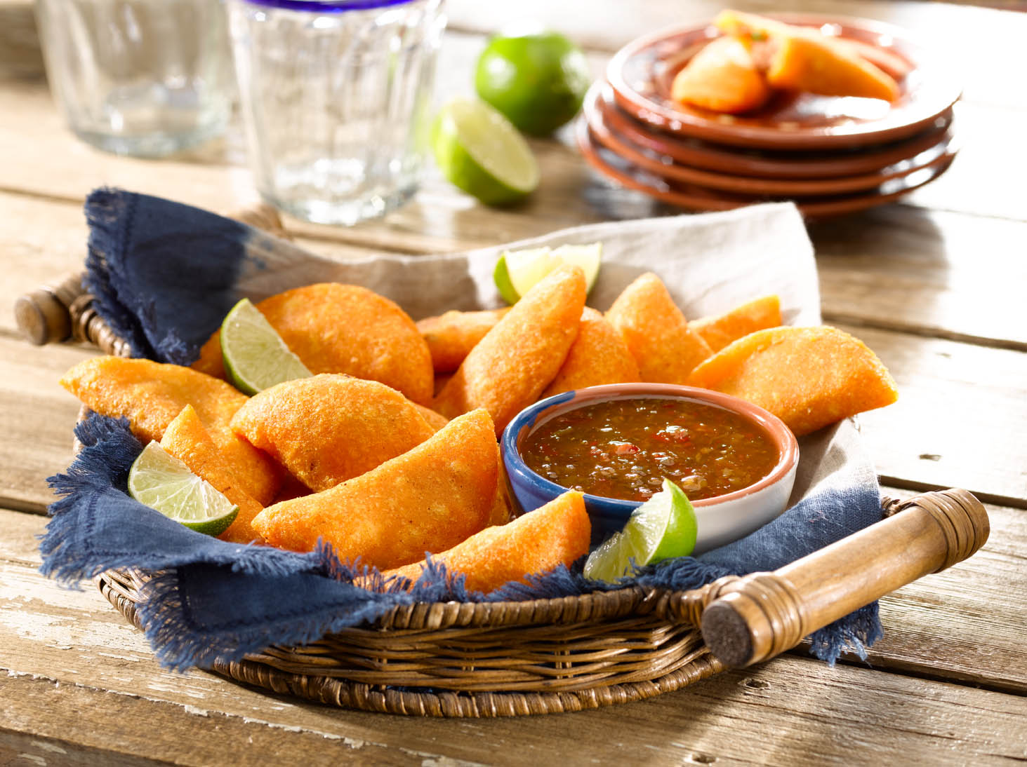 Colombian Beef and Pork Empanadas