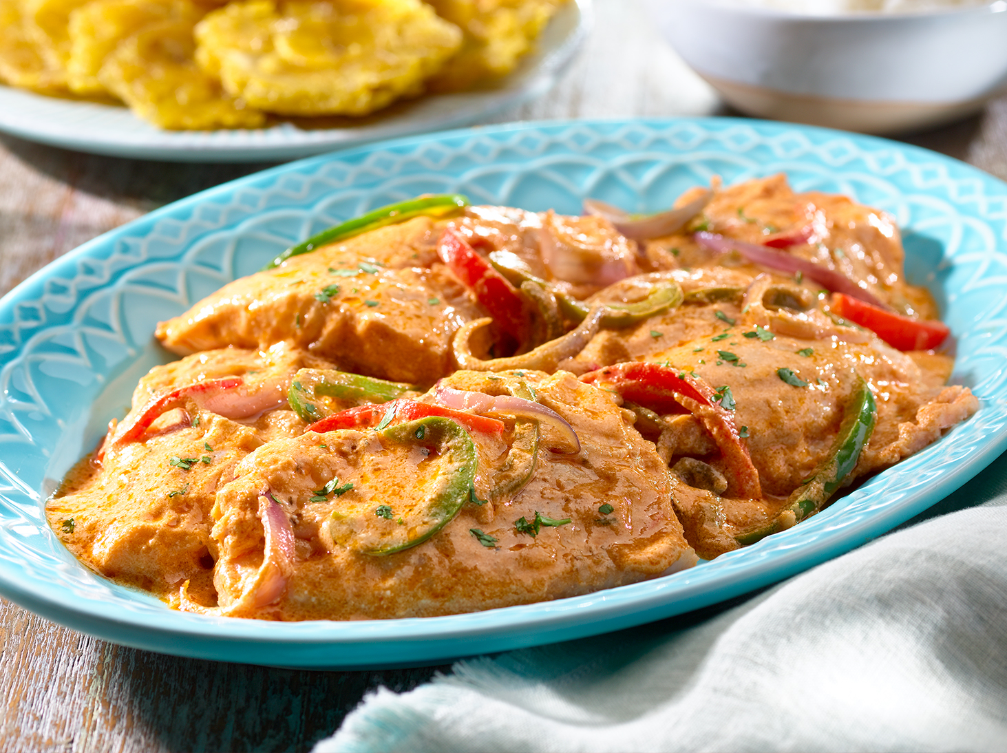 Filetes de Pescado en Salsa de Coco