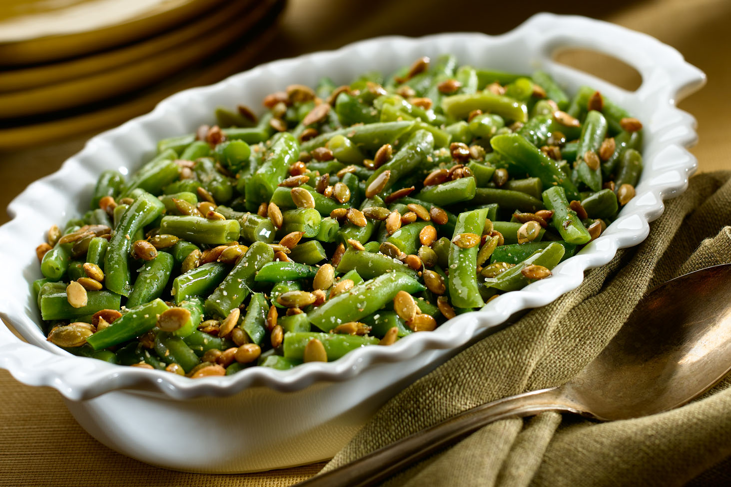 Habichuelas Verdes con Pepitas