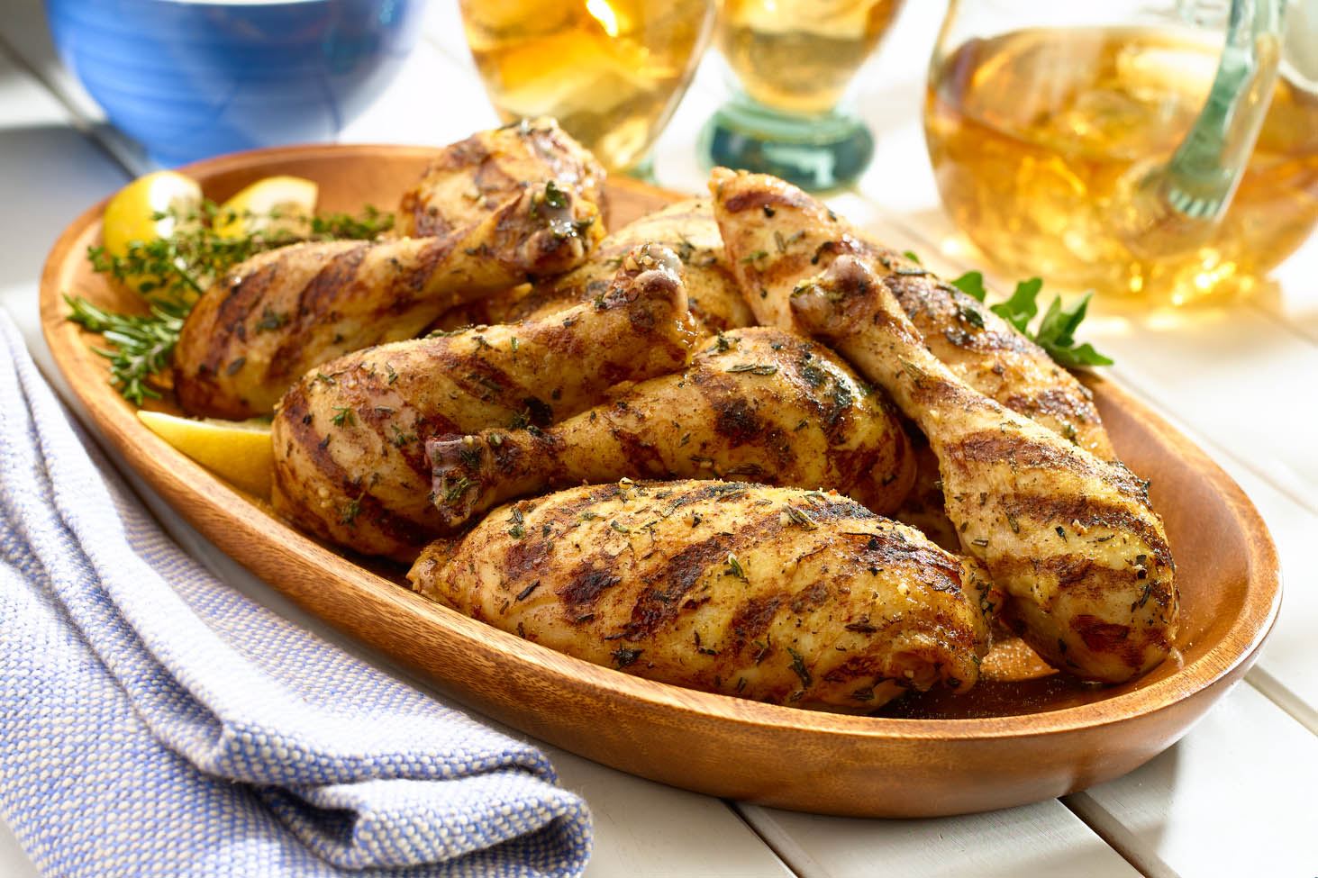 Grilled Lemon-Herb Chicken