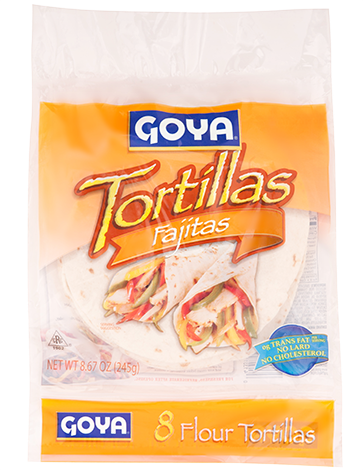 Flour Tortillas – Fajitas