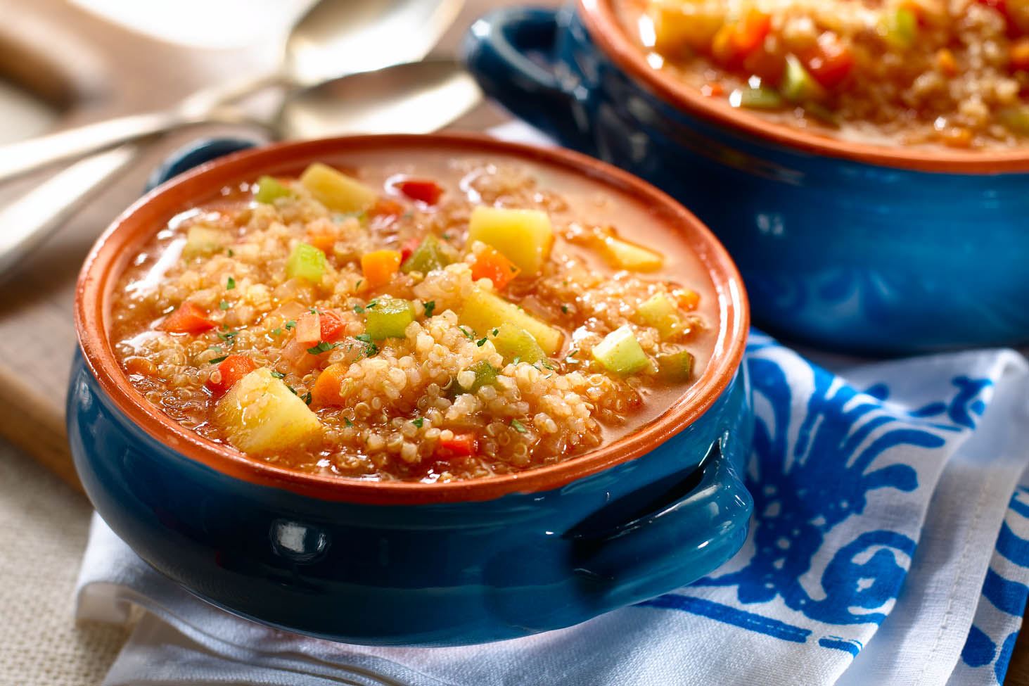 Sopa de Quinua y Vegetales