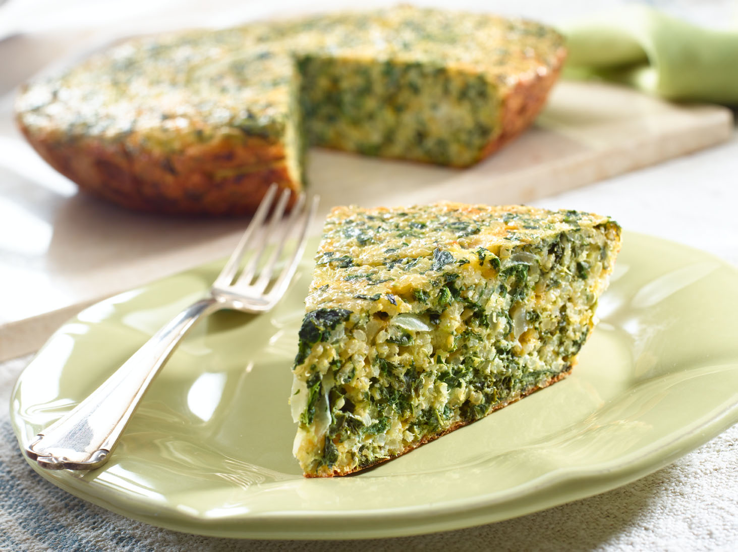 Delicioso Quiche de Quinua