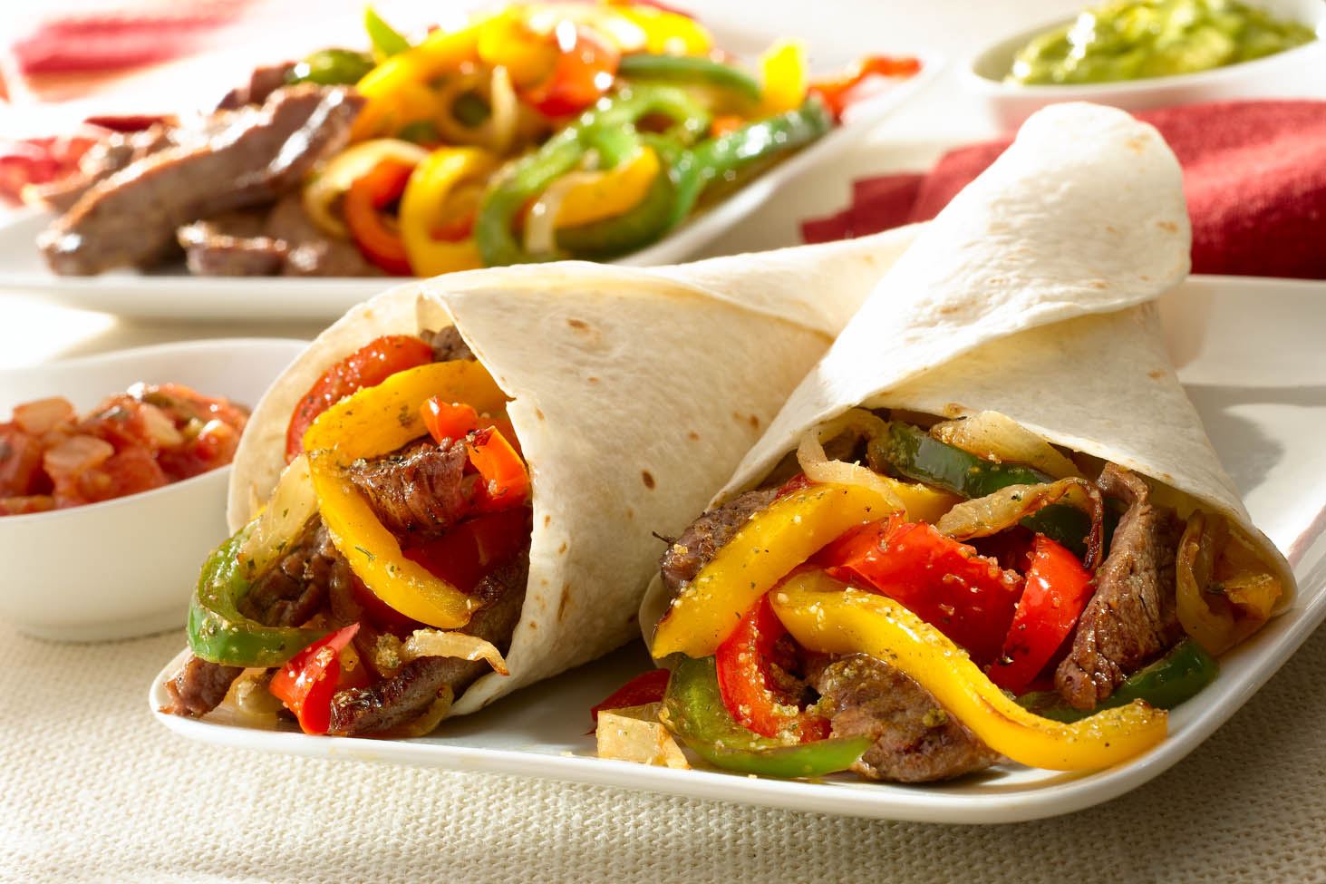 Sizzling Steak Fajitas