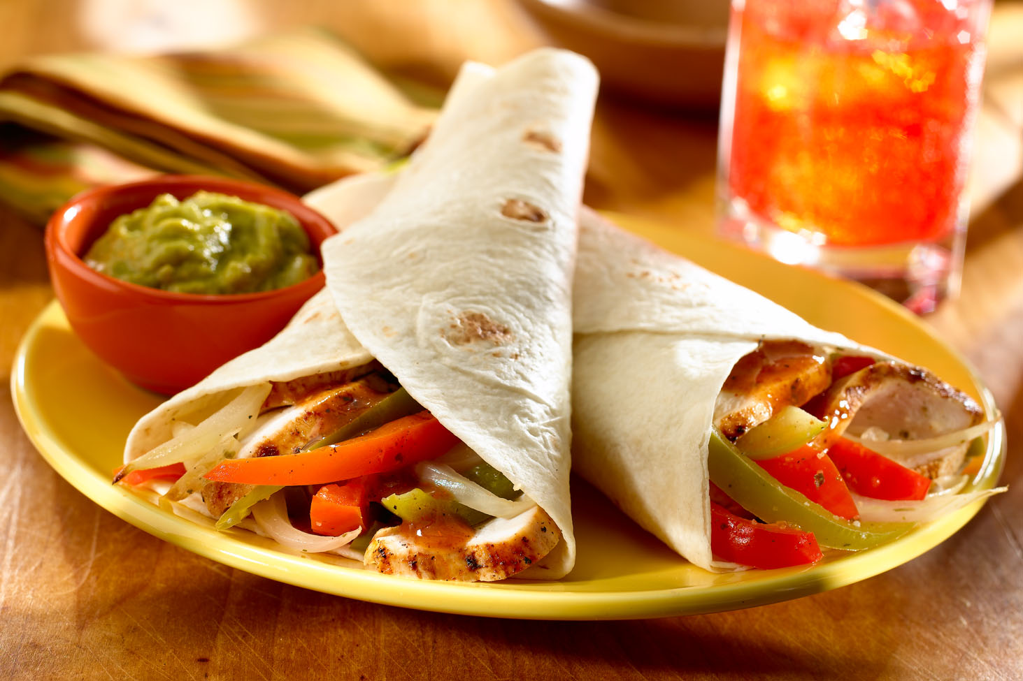 Grilled Chicken Fajitas