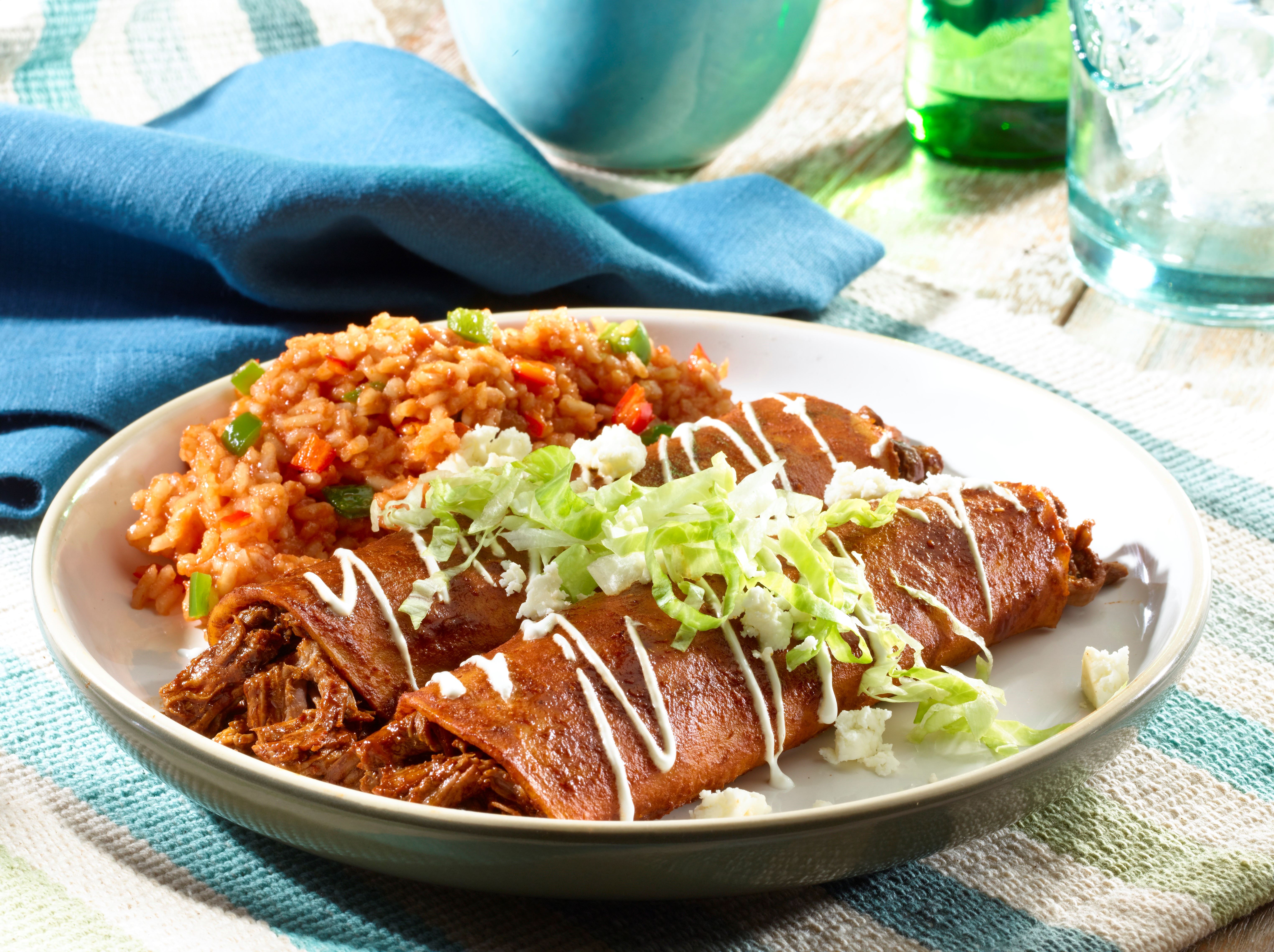 Enchiladas de Carne