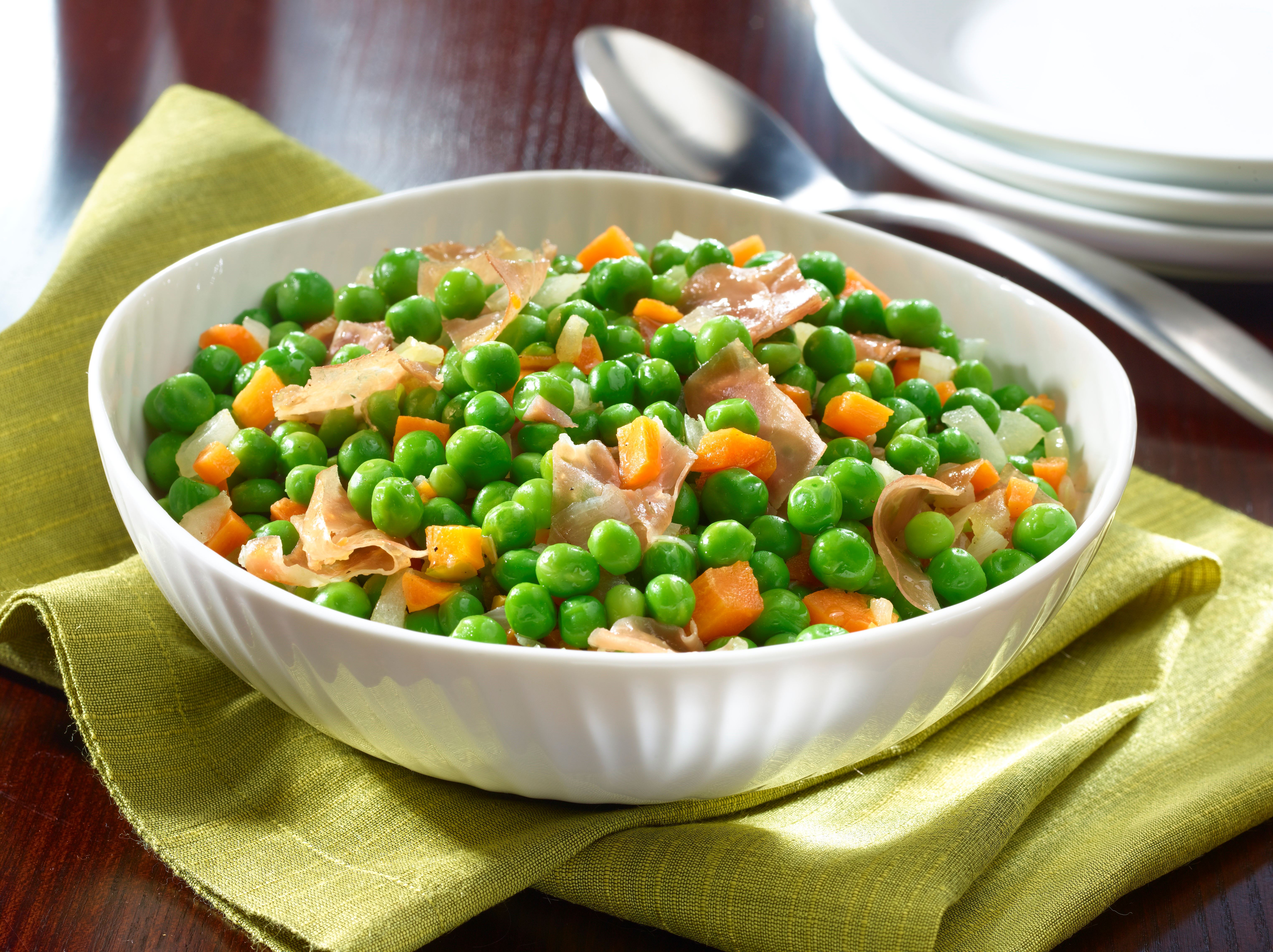 Spanish Peas with Ham