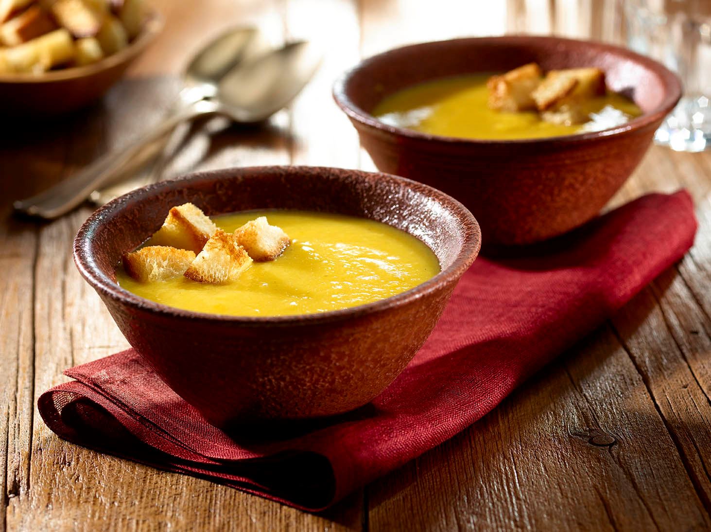 Sopa de Calabaza con Coco