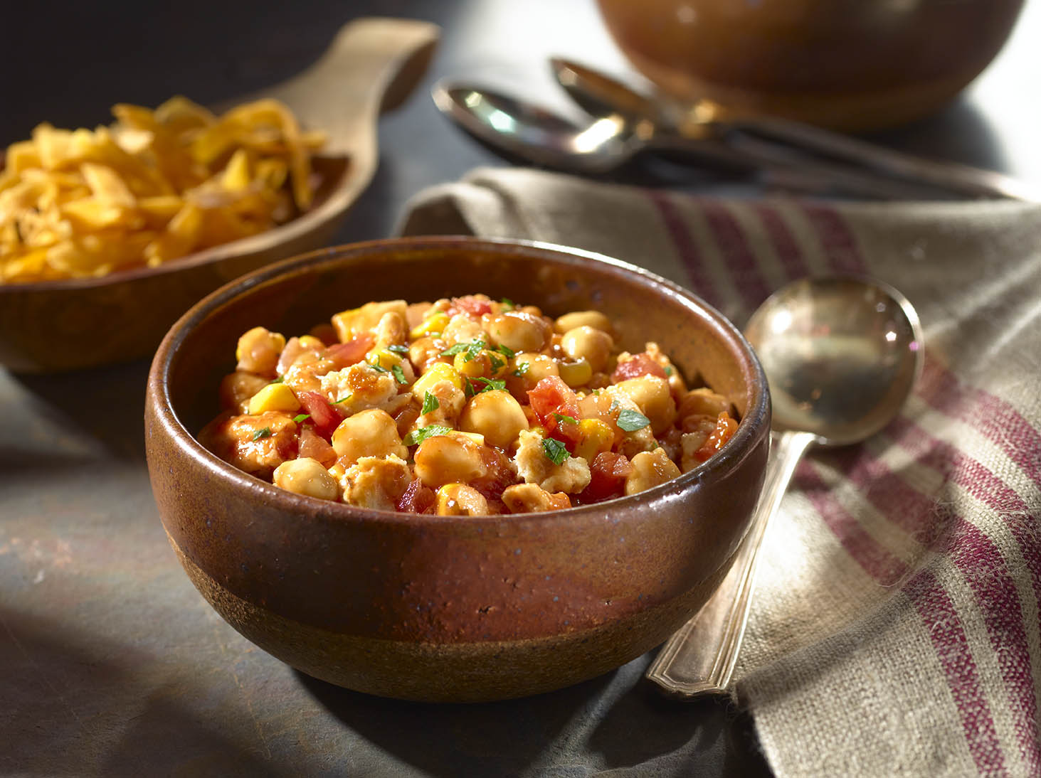 Chicken and Chickpeas Chili