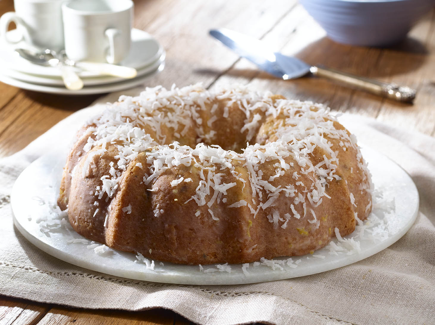 Coconut Apricot Pound Cake