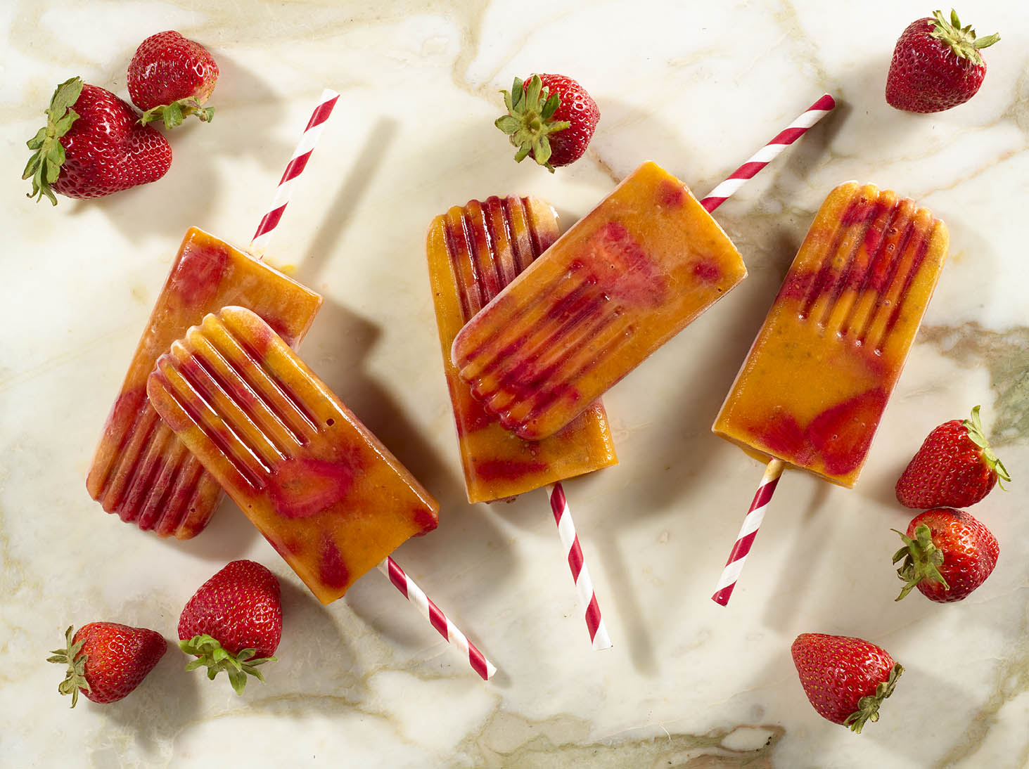 Paletas de Mango y Chía