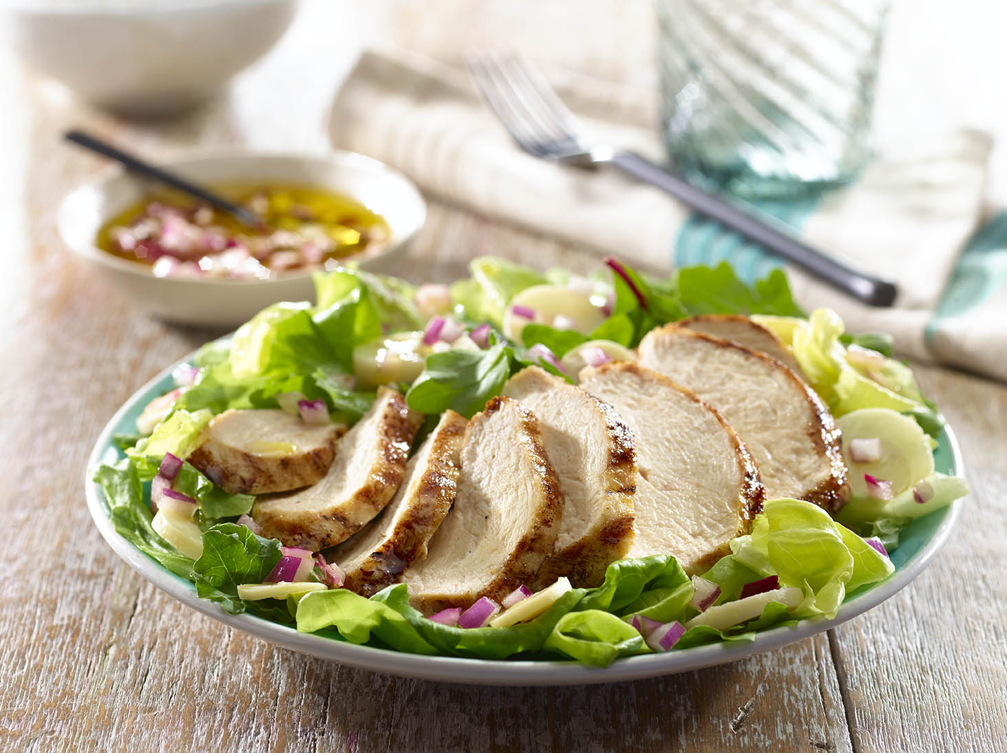 Ensalada de Pollo a la Parrilla