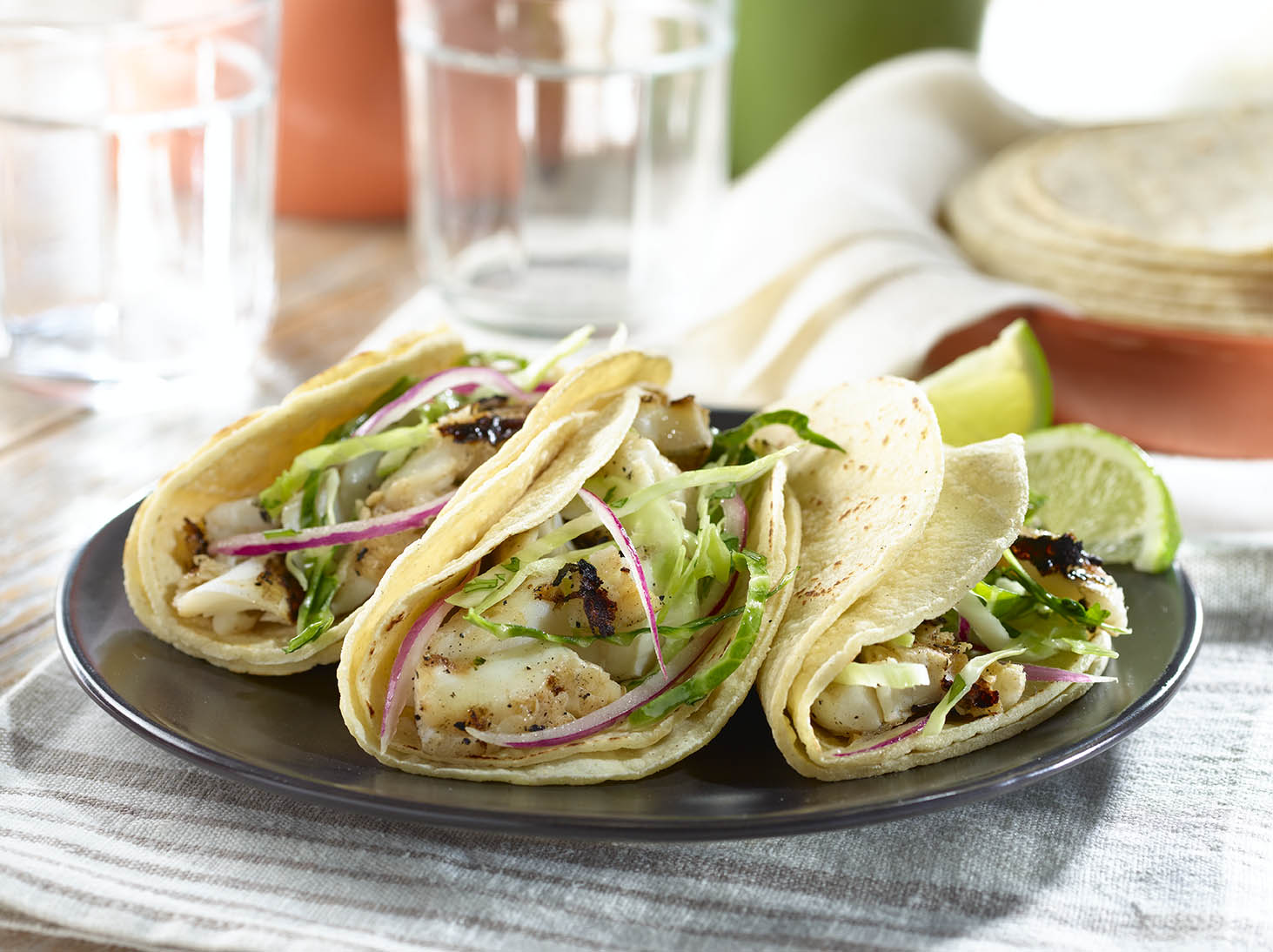 Tacos de Pescado a la Parrilla