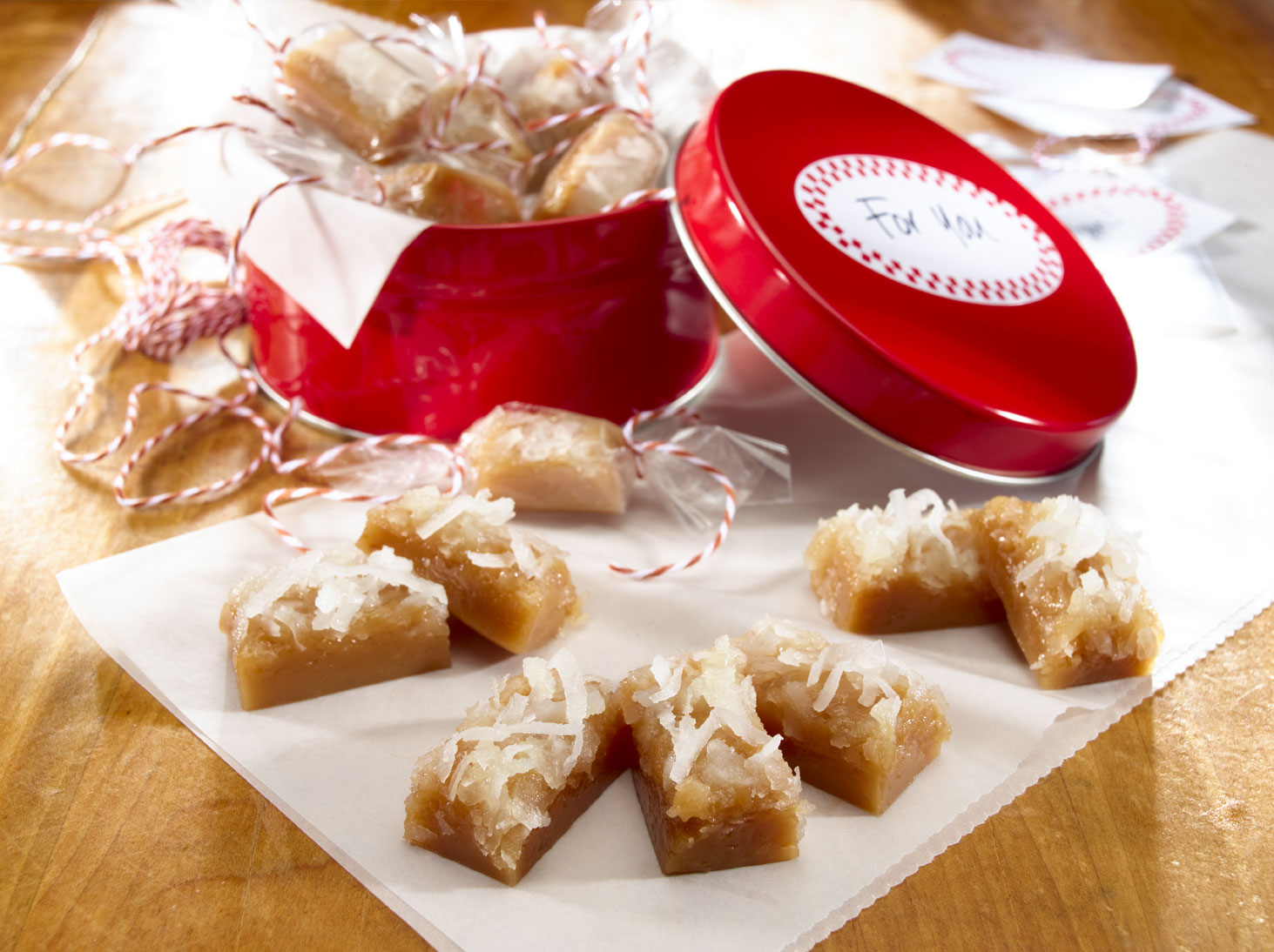 Coconut Milk Caramels