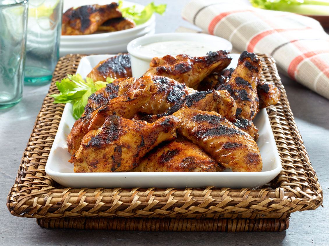 Grilled Chipotle Chicken Wings