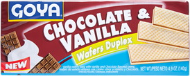 Chocolate-Vanilla Wafers Duplex