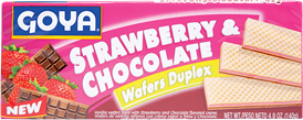 Wafers de Fresa y Chocolate