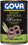  Aceitunas Negras en Rodajas