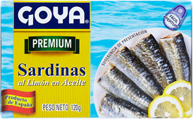 Sardinas con Limon en Aceite