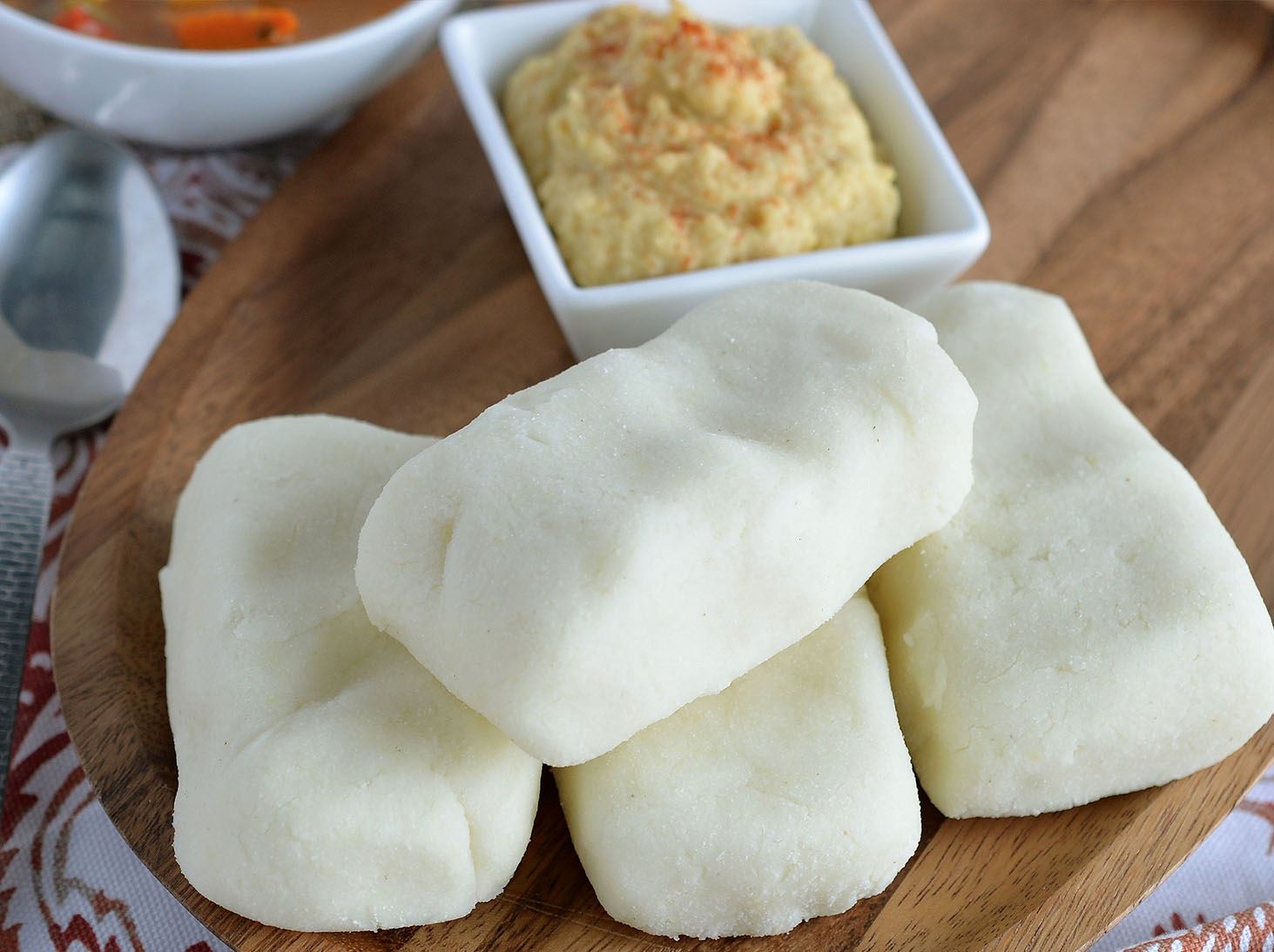 MiPlato  Fufu de Maiz o Ugali