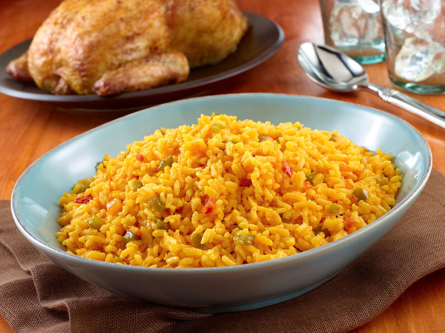 MyPlate Yellow Rice 