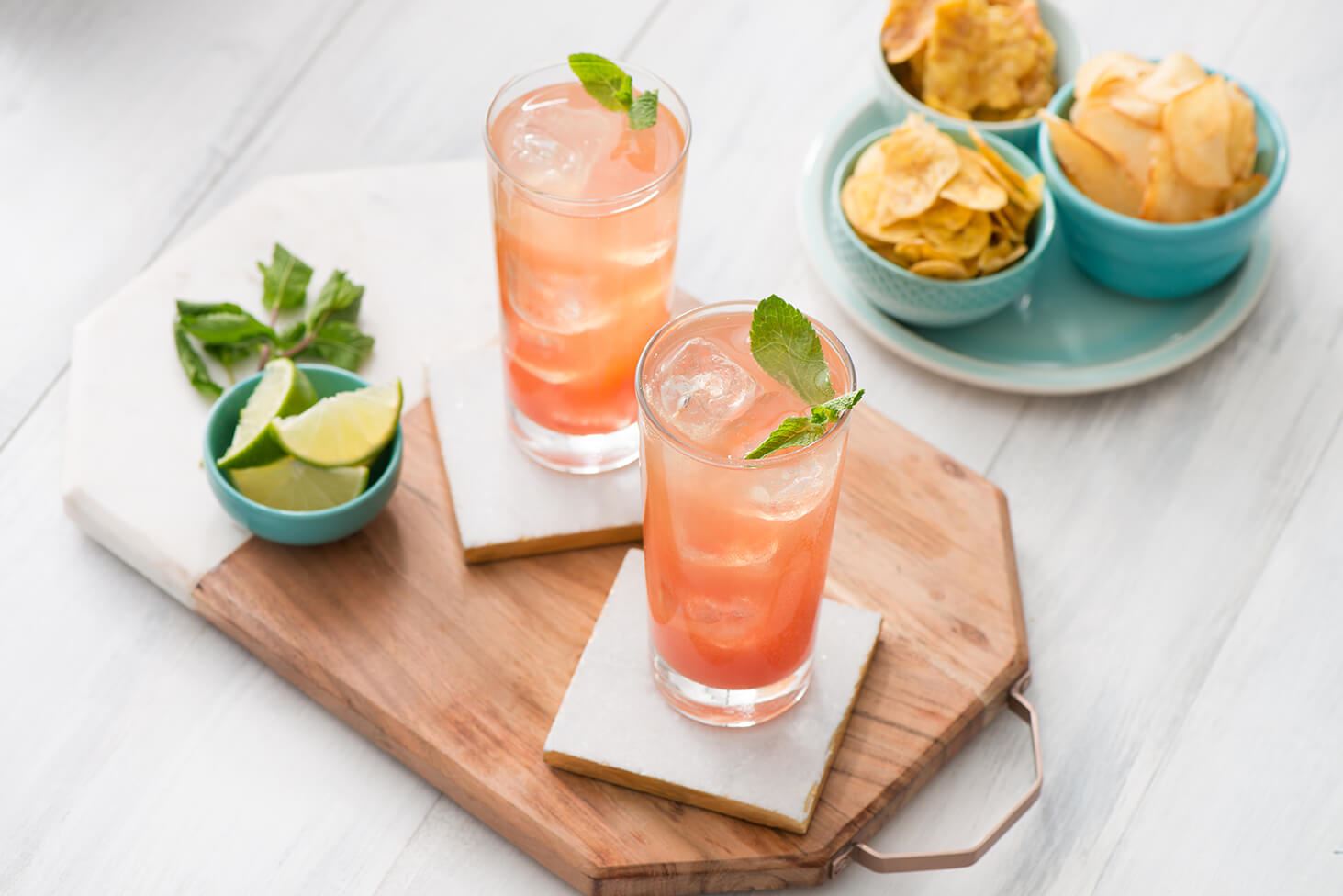 Coconut Guava Rebujito