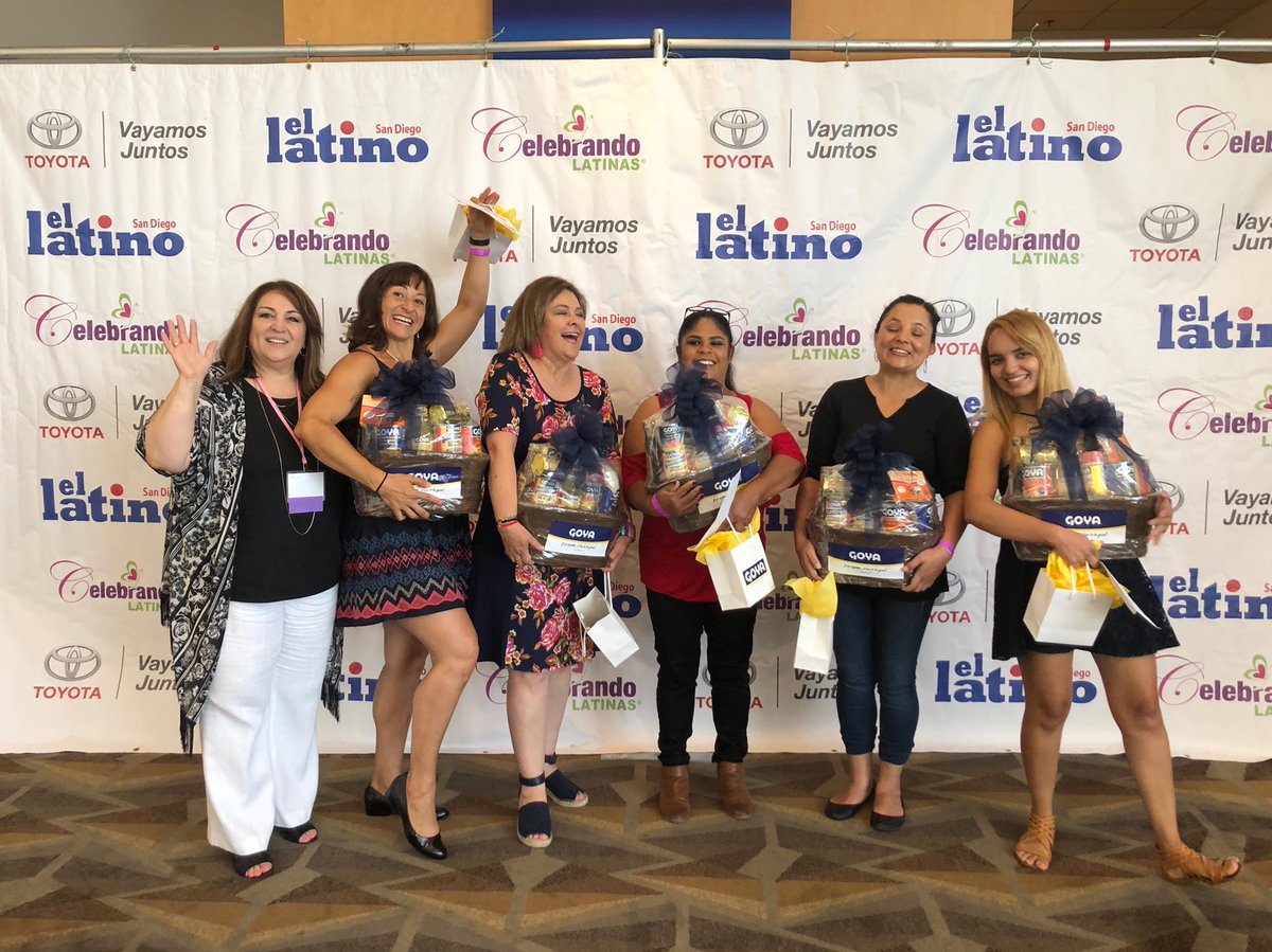 Congratulations  to our contest winners for Celebrando con Goya en tu Cocina Video Contest! #sandiego 