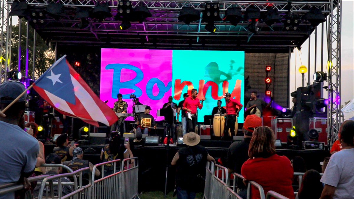 Goya at at the Fiestas Patronales Puertorriqueñas at Humboldt Park in Chicago  