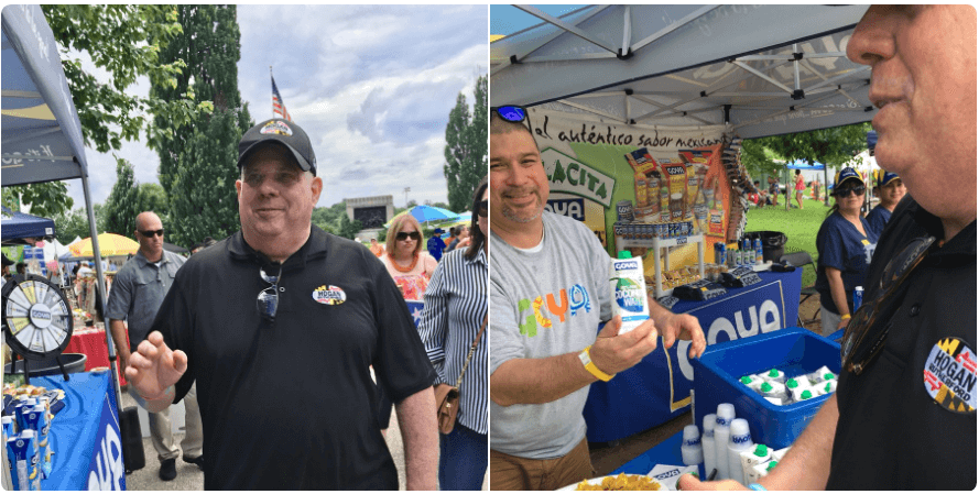 Look  who popped by our Goya booth at Latino Fest in Baltimore...Governor of Maryland Larry Hogan! 