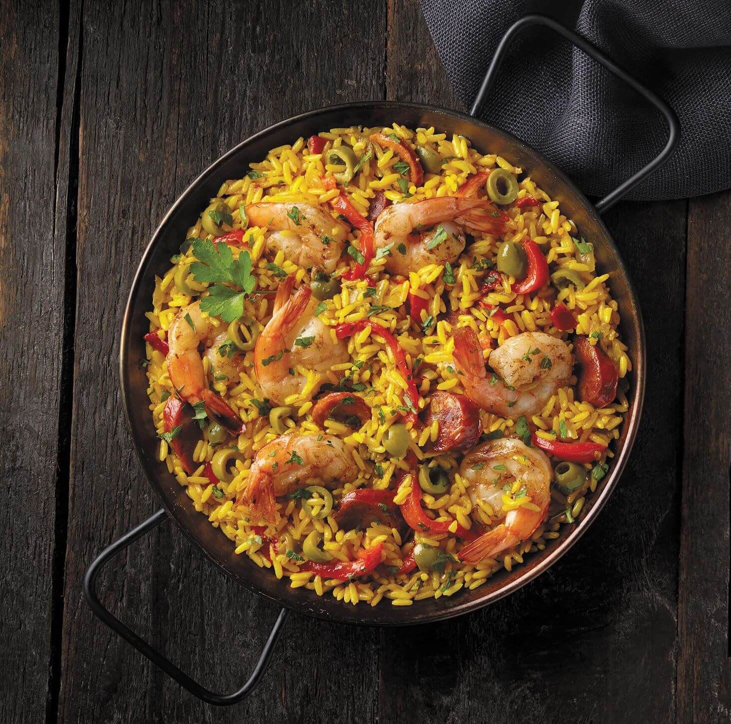 Paella de Camarones