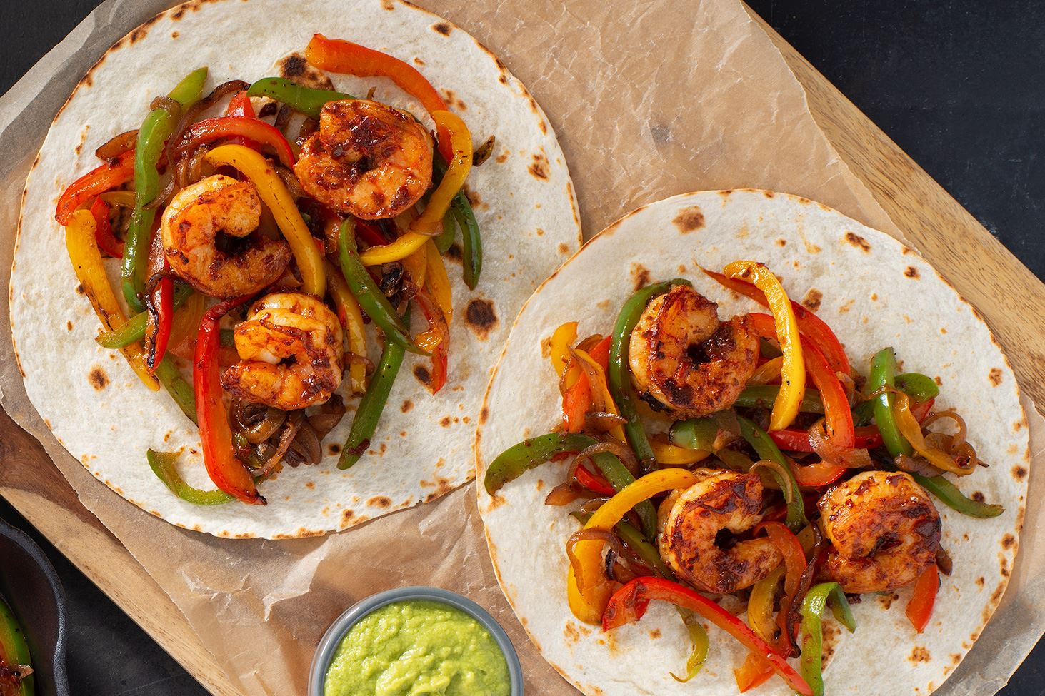 Shrimp Fajitas