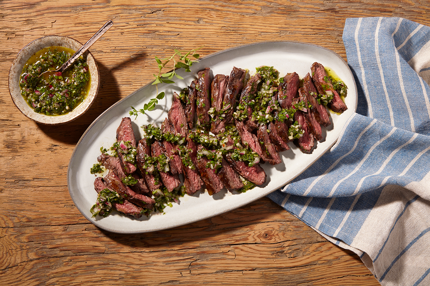 Churrasco con Chimichurri – Grilled Skirt Steak