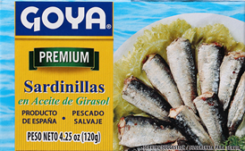 Sardinas en Aceite de Girasol