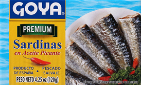 Sardinas en Aceite Picante