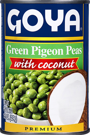 Green Pigeon Peas with Coconut