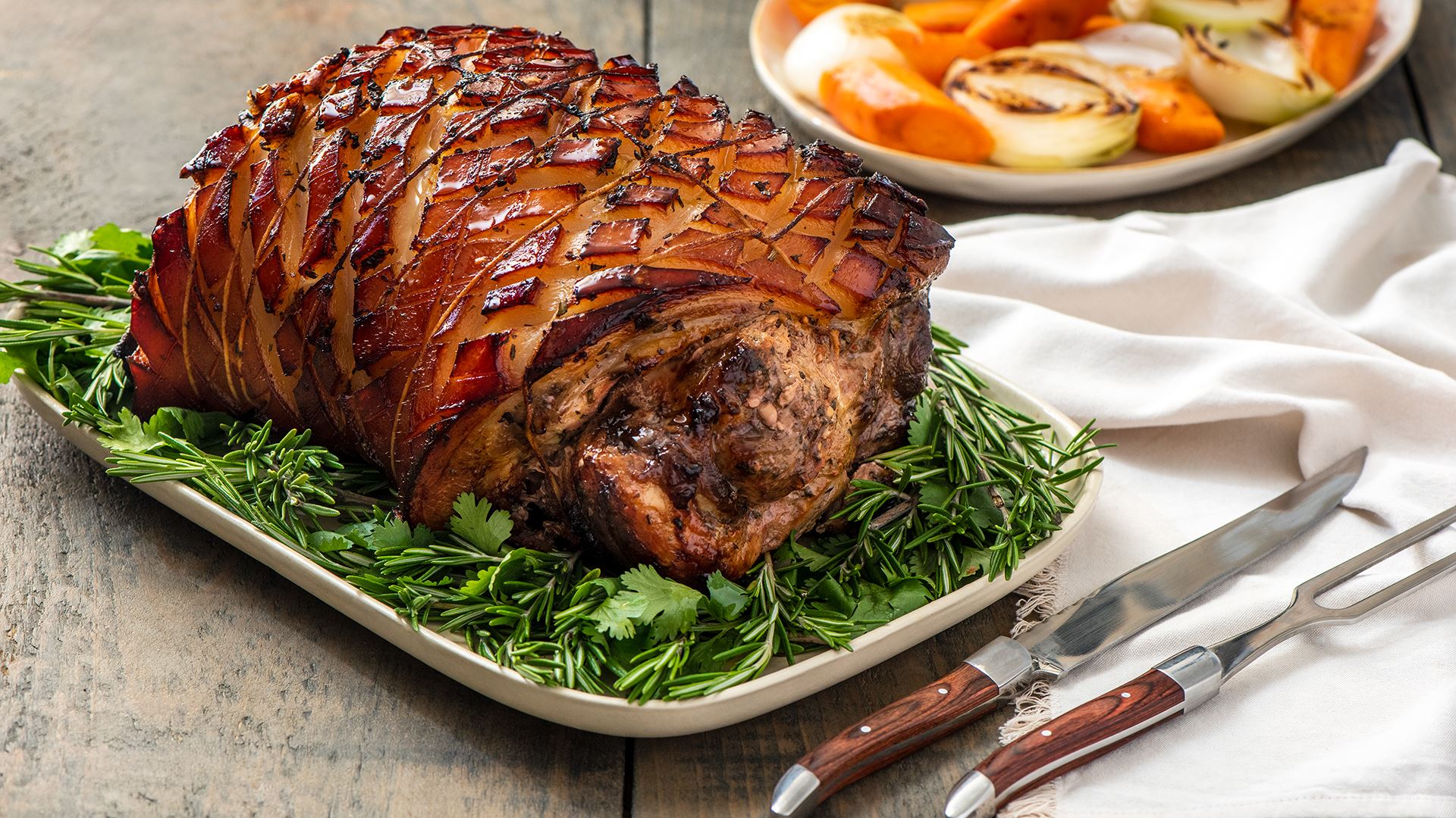 Garlicky Roast Pork Shoulder