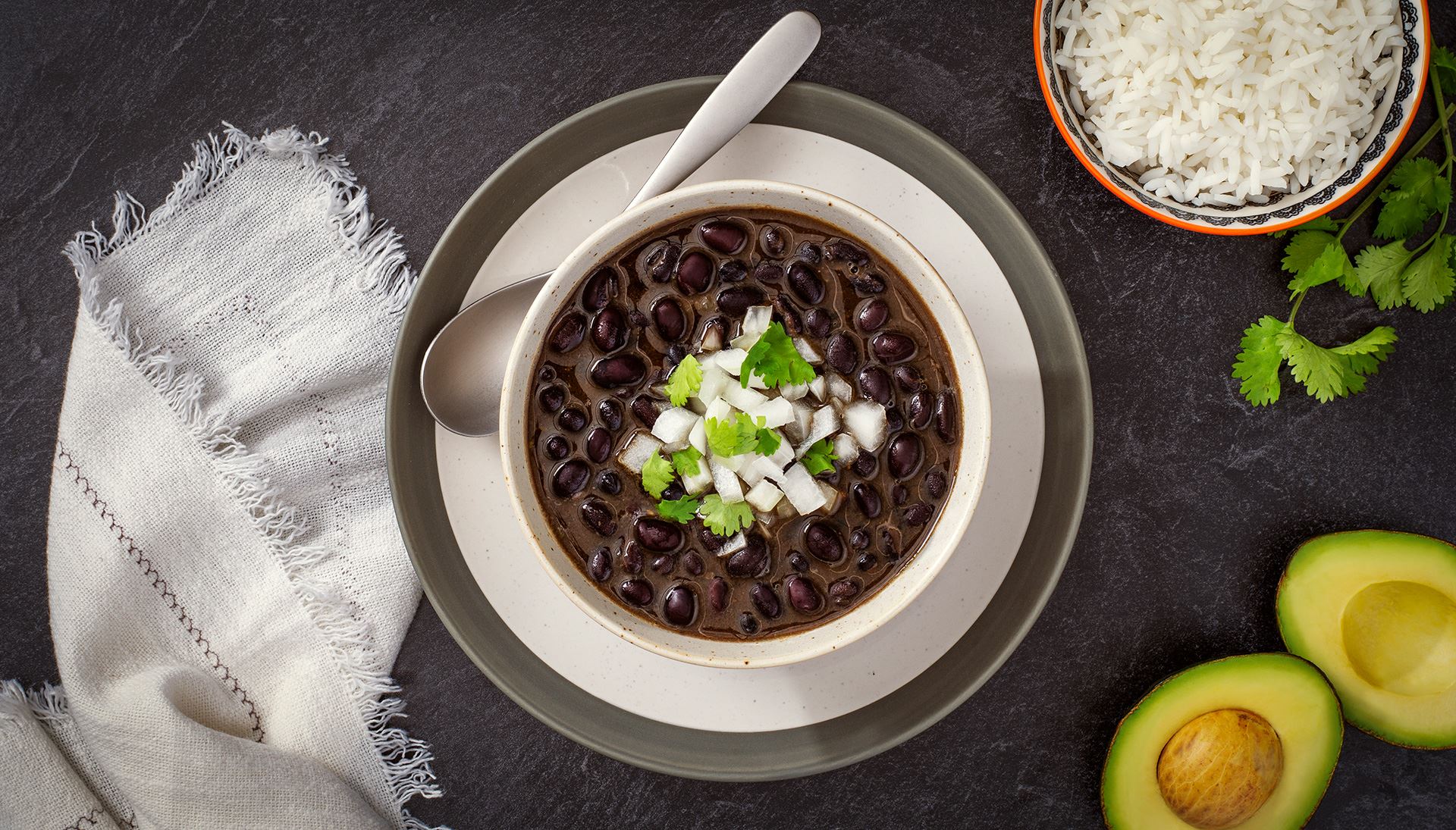 Sopa de Frijoles Negros