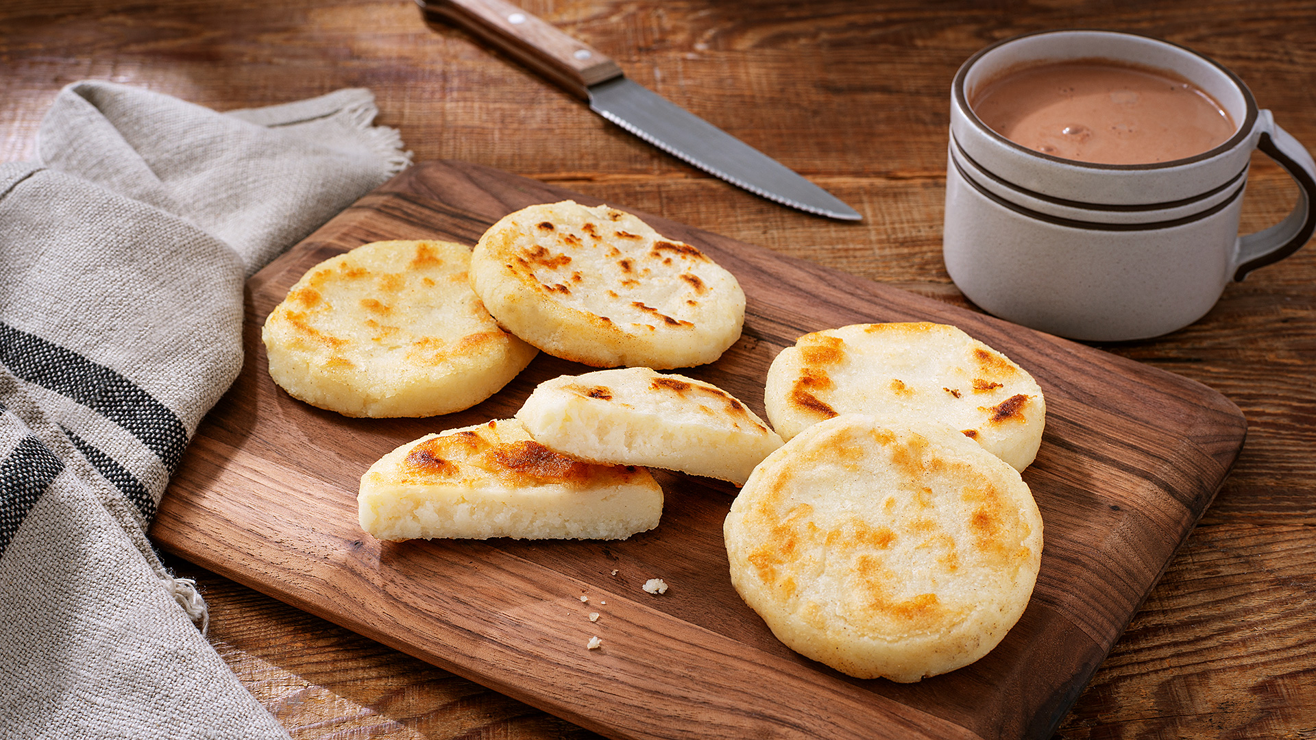 Arepas - Cornmeal Patties