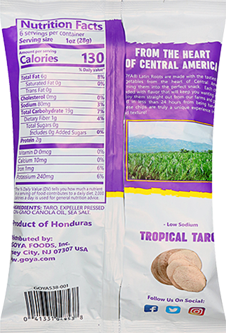 Root Chips Tropical Taro