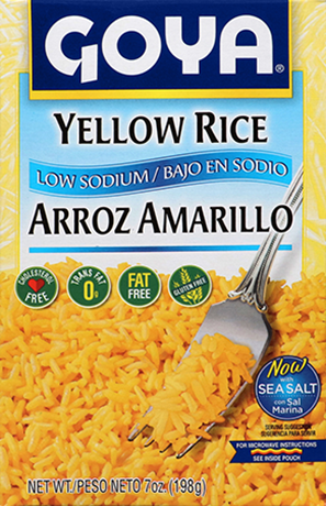 Arroz Amarillo Bajo en Sodio