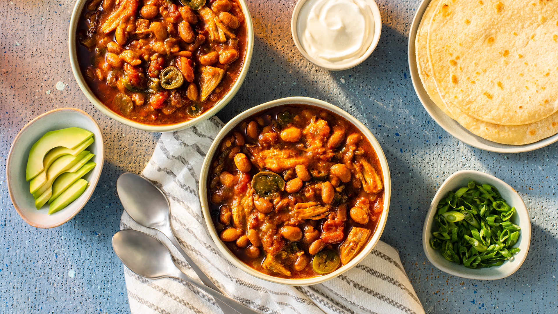 Smoky Pork and Pinto Bean Chili