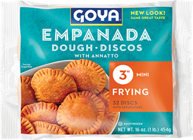 Mini Discos con achiote para empanadas