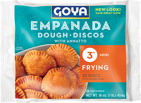 Mini Discos con achiote para empanadas